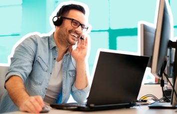 profissionais de suporte