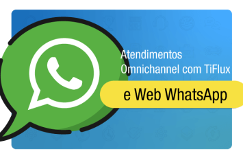 Web WhatsApp na estratégia de atendimento omnichannel do TiFlux